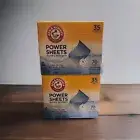 Arm & Hammer Power Sheets Laundry Detergent, Fresh Linen 35ct(2pack)