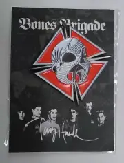 Powell Peralta Skateboards Tony Hawk Bones Brigade lapel pin