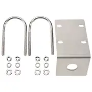 Stainless Steel Antenna Mount Bracket with U Bolts for Ham UHF VHF CB7991