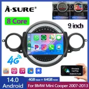 Android 14 Car Stereo Radio For BMW Mini Cooper R56 R55 07-2013 CarPlay GPS 64GB