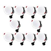 Mars 10 Pack Dimmable 10W Cct Led Downlight