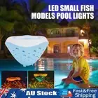 # Floating Pool Lights Fish Pattern Floating Night Lights LED for Disco Pool Par