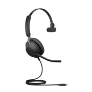 Jabra Evolve2 40 SE Wired USB-C MS Mono Headset, 360° BusyLight, Noise Isolationg Ear Cushions, 2Yr Warranty, Plug-and-play