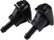 2 Pack Car Windshield Washer Wiper Water Jet Spray Nozzle Windscreen Washer Jets，for Hyundai Tucson Mk1 2005-2010