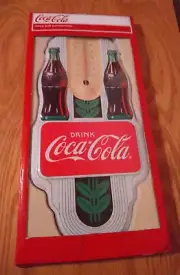 Coca Cola Drink Coca Cola Double Bottle Metal Wall Thermometer