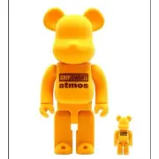 Figure MEDICOM TOY BE@RBRICK atmos x GRIPSWANY 100% & 400% Bearbrick New E