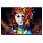 溼婆神壁畫藝術海報和印刷品印度教神肖像畫布繪畫客廳印度教裝飾畫