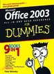 OFFICE 2003 ALL-IN-ONE DESK REFERENCE FOR DUMMIES (R)