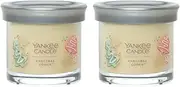Yankee Candle Small Tumbler Scented Single Wick Jar Candle, Christmas Cookie, Over 20 Hours of Burn Time, 4.3 Ounce (Pack of 2)