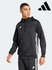 adidas Black Tiro 25 Essentials Sweat Hoodie (E54212) | $92