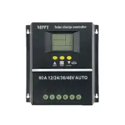 80A MPPT/PWM 12V/24V/36V/48V Solar Controller with LCD & Dual USB Q4E29660