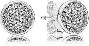 Ear Studs 925 Silver Rose Golden Open Heart Ear Cuff Frosted Droplets Timeless Earrings for Women Jewelry Gift Ear Stud (Size : 11)