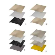 3D Printer Hotbed PEO/PEI Sheet For CrealityK1 Double Sided Plate for Printing
