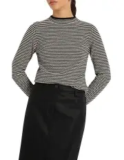 [Marcs] Monet Knit in Black/White