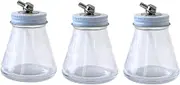 Paasche Airbrush Glass Assembly Airbrush Paint Bottle, 3, Clear