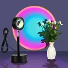 Sunset Projection Lamp Sunset Light with 180° Rotation LED Projector Lamp, USB