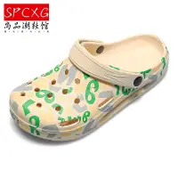 在飛比找蝦皮商城優惠-夏季時尚休閒 Crocs 男士韓版沙灘鞋 39-44