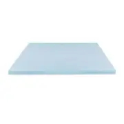 BODIPEDIC Mattress Topper 2" AeroFusion King Size Gel-Infused Memory Foam, Blue