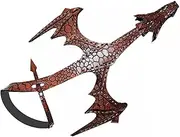 [SEAHUI] Leather Hand Dragon Bracelet Adjustable Dragon Hand Cuff Arm Band Jewelry 3D Dragon Leather Bracelet for Men Women Party Decoration Cosplay, One Size, Leather