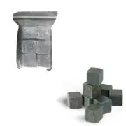 6 / 12Pcs Ideal Home Whisky Rocks with Plastic Storage Bag Ice Cubes