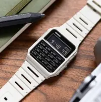 在飛比找Yahoo!奇摩拍賣優惠-【萬錶行】CASIO 復古計算機電子錶 CA-53WF-8B