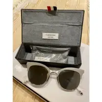 在飛比找蝦皮購物優惠-Thom Browne 全新太陽眼鏡 / 灰色眉型款 反光鏡