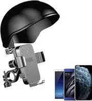 Phone Holder for Motorcycle,Helmet Navigation Phone Holder - 360° Rotation Motorcycle Cellphone Mount for Bicycles Handlebar