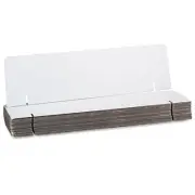 Pacon 9 1/2" x 36" Presentation Board Header White 3761