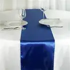 Royal Blue Satin Table Runners