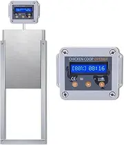 Tradesman - Chicken Coop Door with Digital LCD Screen to manage Timer and Sensor