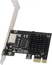 PCIe Network Adapter, PCIe Network Card, RTL8125B 2.5G Gigabit RJ45 Port PCI Express Network Card for Windows 7 8 10 11 for Linux