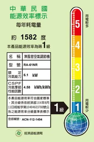 ★自助價★【HITACHI/日立】R32 窗型變頻一級雙吹冷暖 RA-50NR / RA-61NR / RA-69NR