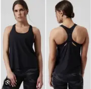 Athleta 2 In 1 Ultimate Support Racer Back Workout Bra Top XS NWT