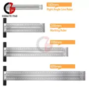 Hole Ruler Woodworking Scribing Ruler Scale Ruler High-precision Stainless Steel