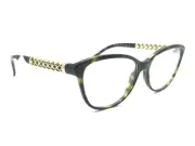 Chopard VCH182S 0722 Havana Gold Cat Eye 23KT GP Eyeglasses Women 53-16 140 NEW