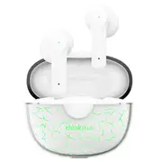 Thinkplus XT95Pro TWS V5.1 Noise Cancelling Music Game Headset Wireless Luminous Version Earphones White