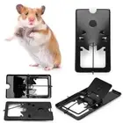2PCS Black Rat Traps 15.5x8.5cm Mouse Traps Durable Mousetrap Bait Snap
