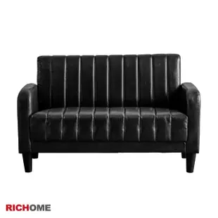 【RICHOME】傑克復古工業風雙人沙發(3色可選)