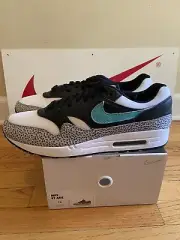 Nike Air Max 1 Unlocked By You Size 14 Atmos Safari Print id Elephant Rare ￼