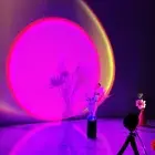 Sunset Projection Lamp - 16 Color Changing Sunlight Projector Night Light Gif...