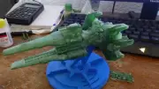 1/1700 Izumo Class Space Battleship 3D Print Unassembled Unpainted Spaceship Spa