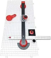 Creator's Beetle Bits Mini Glass Cutting System Portable Work Station for Geometric Shapes Complete with 2 Waffle Grids and Push Button Flying Beetle Glass Cutter Included - DIY - Made in The USA