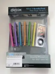NOS VTG dexim 10 in 1 bundle pack apple ipod nano 5G 5th Generation Case dpa047