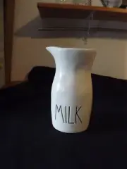 NEW Rae Dunn MILK PITCHER FARMHOUSE Carafe 7” NWT creamer