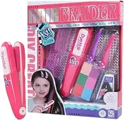 Kids Hair Temporary Coloring Toy | Play Hair Chalk Temporary Washable Hair Coloring Set,Safe Pretend Multicolor Simulated Toys Hair Makeup for Kids & Girls