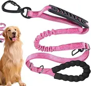 Walking Lead for Dogs - No Pull Walking Lead,Shock Absorbing Pet Tape, Adjustable Tractor with Soft Handle, Pet Supplies for Outdoor Use