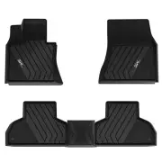 3W 100% TPE Custom Fit Floor Mats, Protecting BMW X5 (F15) 2014-2018 & X6 (F1...