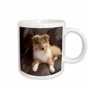 3dRose Rough Collie Puppy Mug