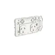 Clipsal Iconic Series 2 Switched Sockets - 10 A - 3025G