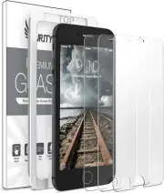 [3-Pack] iPhone 5 5S 5SE 6 6S 7 8 Plus X Premium Tempered Glass Screen Protector